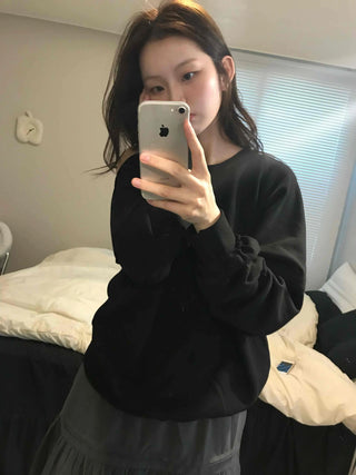 Daily Loose Fit Long Drop Shoulder Sweatshirt