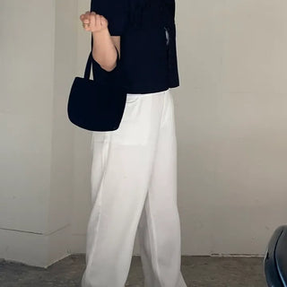 Nael Sleeve Puff Shirred Blouse 2col