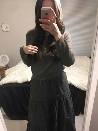 Soft Cozy V-Neck Loose Fit Knit