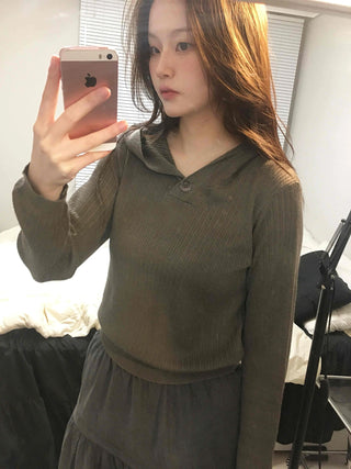 Soft Cozy V-Neck Loose Fit Knit
