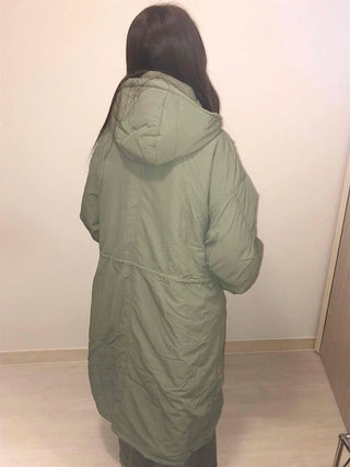 Balloon Fit Big Pocket Long Oversized Field Jacket