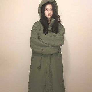 Balloon Fit Big Pocket Long Oversized Field Jacket