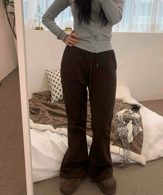 Cozy Fleece Soft Bootcut Training Pants