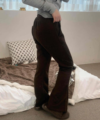 Cozy Fleece Soft Bootcut Training Pants