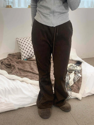 Cozy Fleece Soft Bootcut Training Pants