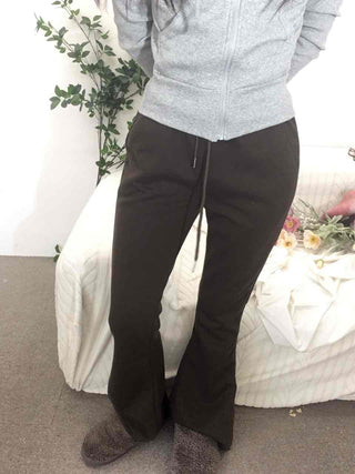 Cozy Fleece Soft Bootcut Training Pants