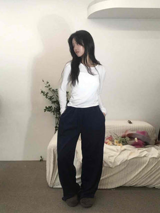 Pigment Drawstring Super Wide Training Pants