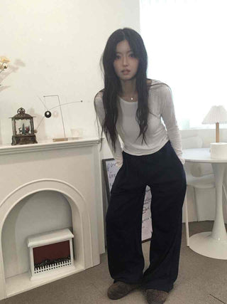 Pigment Drawstring Super Wide Training Pants