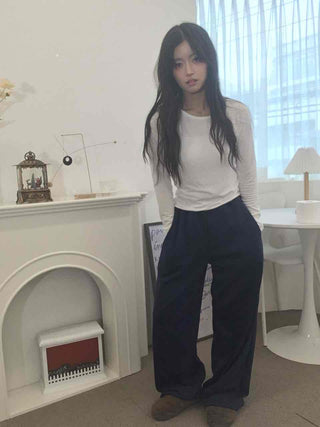 Pigment Drawstring Super Wide Training Pants