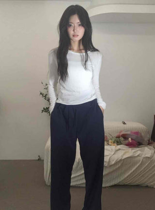 Pigment Drawstring Super Wide Training Pants