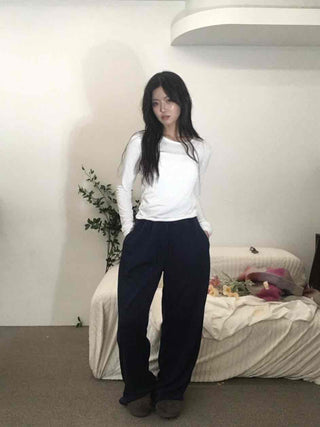 Pigment Drawstring Super Wide Training Pants