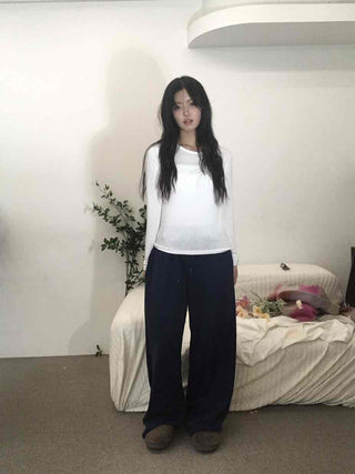 Pigment Drawstring Super Wide Training Pants