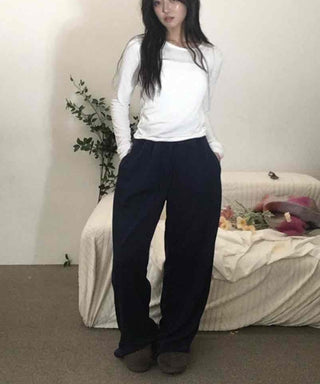 Pigment Drawstring Super Wide Training Pants