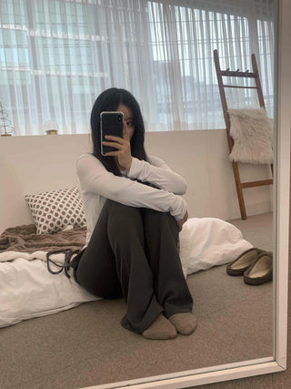 Frill Skirt Layered Flare Leggings