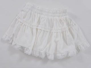 Bael Lace Frill Mini Skirt