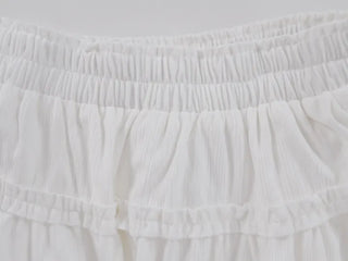Bael Lace Frill Mini Skirt