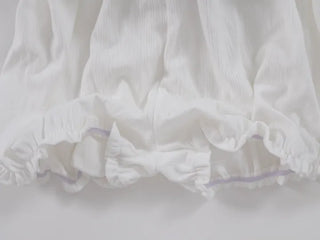 Bael Lace Frill Mini Skirt