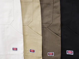 Shino Carpenter Patch Cotton Wide Pants