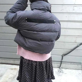 Street Mood Oversized Cropped Short Padded Jacket