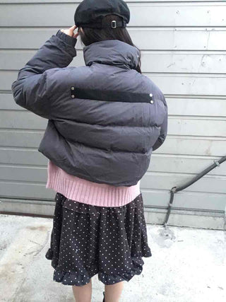 Street Mood Oversized Cropped Short Padded Jacket