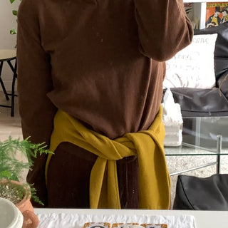 Daily Cozy V-Neck Loose Fit Knit