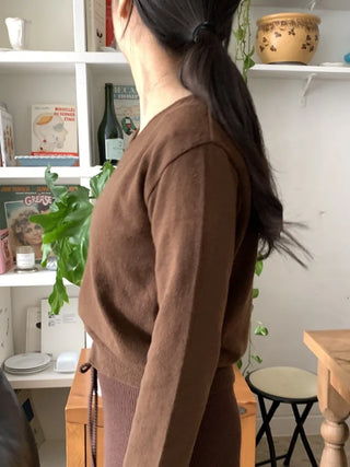 Daily Cozy V-Neck Loose Fit Knit
