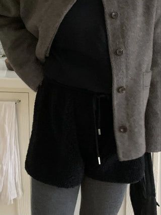 Vintage Angora Fudge Texture Single Short Coat