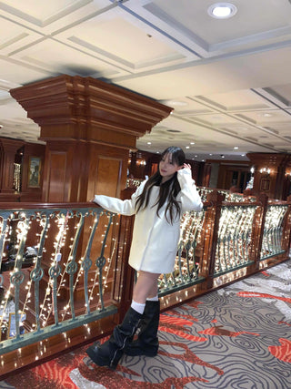 Soft Fluffy Shalcolar Belt Setup Coat
