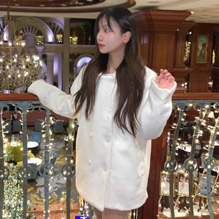 Soft Fluffy Shalcolar Belt Setup Coat