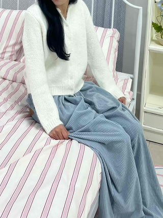 Cotton Spandex Drape Maxi Cargo Pocket Long Pants