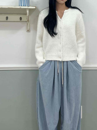 Cotton Spandex Drape Maxi Cargo Pocket Long Pants