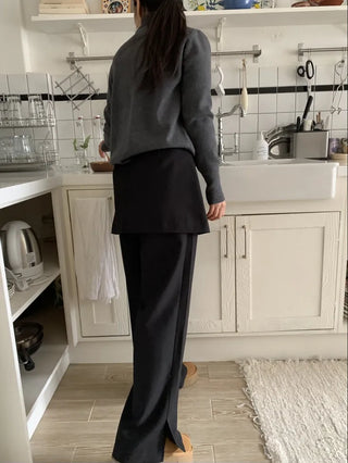 Daily Basic Round Neck Button Cardigan