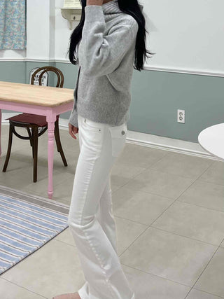 Clean Fit Mini Flare Semi Bootcut Pants