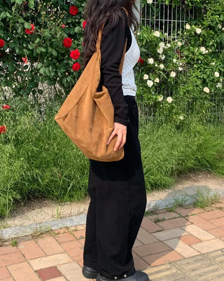 Haku Hem Snap Wide Long Pants