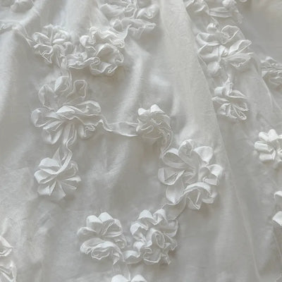 Rosy Lace Frill A-Line Frill Transitional Skirt