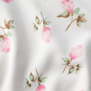 Pring Flower H-line Long Chiffon Silk Satin Plus Size Satin SpringSummer Skirt