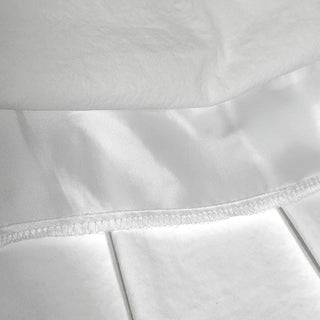 Andy Shirred Flare A-Line Body Shape Correction Long Cotton Skirt for Slim Waist and Wide Waist