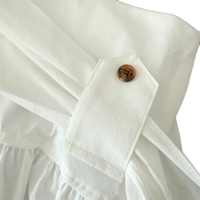 Rain Wrap Layered Shirred Flare Korean A-Line Midi Spring Petit Summer Skirt