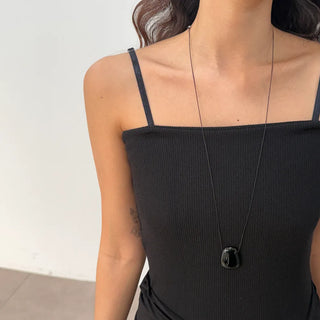 Monica Wrap Flare Square Neck Sleeveless Bustier Long Korean Body Shape Correction Flare Tiered Summer  A-Line Flare Dress