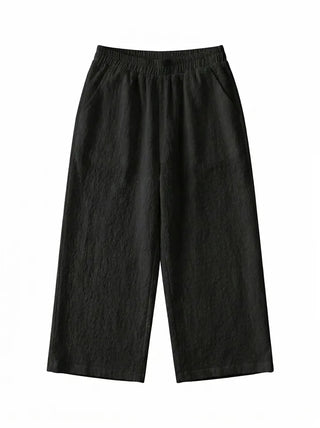 Mine Capri 34 Length Embossed Floral Refrigerator Cool Lower Body Cover Bermuda Summer Pants