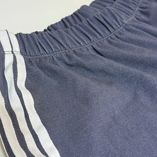 Noir Bermuda Wide 34 Length Capri Elastic Waist Pigment Domestic Tape Summer Elastic Waist Pants