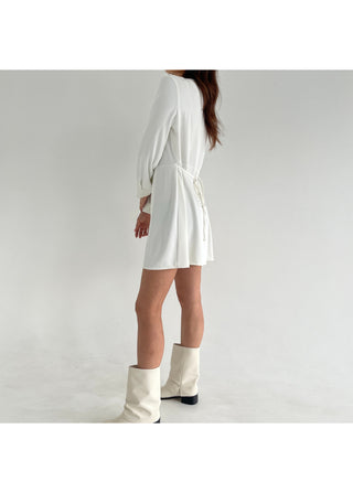 Delicate fit wedding guest dress