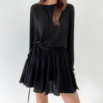 Lovely Korean-made Tiered Midi Dress