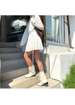 Lovely Korean-made Tiered Midi Dress