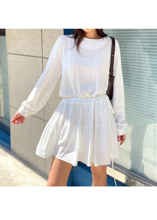 Lovely Korean-made Tiered Midi Dress