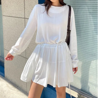 Lovely Korean-made Tiered Midi Dress