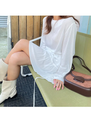 Lovely Korean-made Tiered Midi Dress
