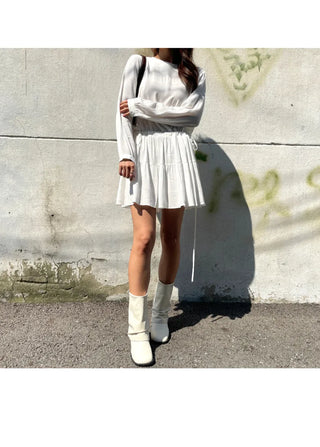 Lovely Korean-made Tiered Midi Dress