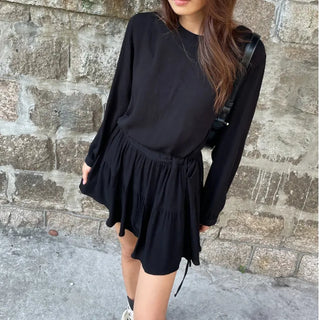 Lovely Korean-made Tiered Midi Dress