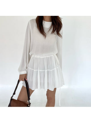 Lovely Korean-made Tiered Midi Dress